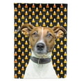 thumbnail image 1 of Candy Corn Halloween Jack Russell Terrier Garden Flag, 1 of 5