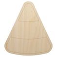thumbnail image 1 of Candy Corn Halloween Wood Shape Unfinished Piece Cutout Craft DIY Projects - 4.70 Inch Size - 1/4 Inch Thick, 1 of 7