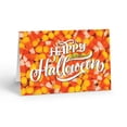 thumbnail image 1 of Candy Corn Happly Halloween Blank Note Card - B14370, 1 of 4