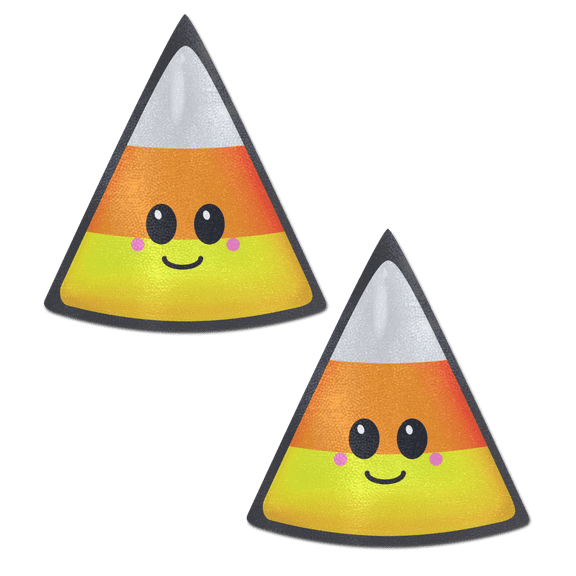 Candy Corn: Happy Kawaii Halloween Nipple Pasties by Pastease®
