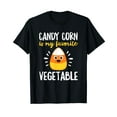 thumbnail image 1 of Candy Corn Is My Favorite Vegetable Funny Halloween Costume T-Shirt, 1 of 5