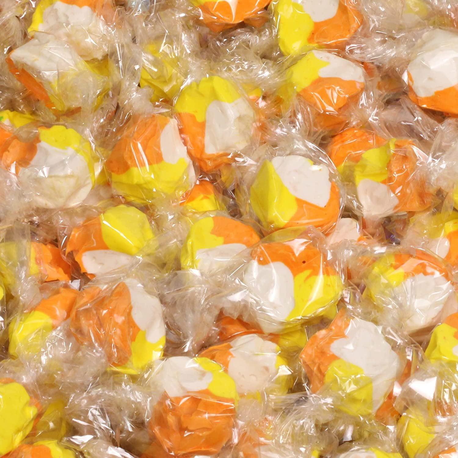 Candy Corn Style Taffy Chews by It's Delish, 5 lbs Bulk Bag