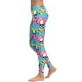 thumbnail image 1 of Candy Cotton Skull Leggings Size: M for Women | FIERCEPULSE, 1 of 1