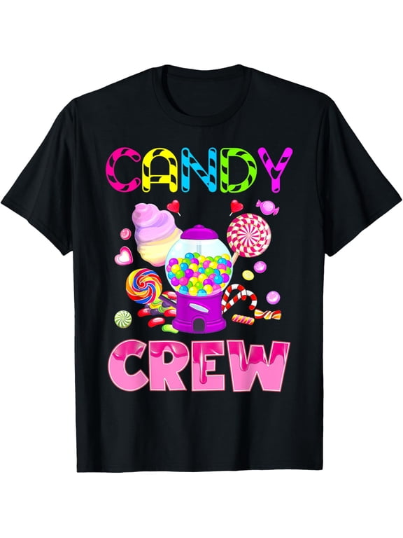 Candy Crew Costume Sweetie Candy Squad For Men Women Kids T-Shirt