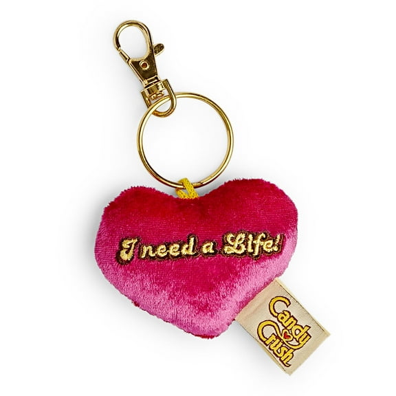 Candy Crush Saga Plush Clip On: I Need A Life