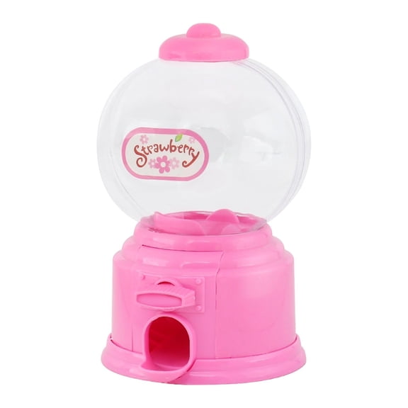 Candy Dispenser Machine, Adorable Plastic Gumball Machine for Home, Office, Kids Parties, Fun Interactive Snack Dispenser for Events, Candy Machine