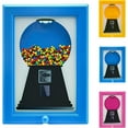 thumbnail image 1 of Candy Dispenser Picture Frame, Hanging Photo Frame Candy Machine Dispenser the handy gumball machine jar picture wall mounted Handy Fast Distribution Candies, Nuts, Dog & Cat Treats, 1 of 7