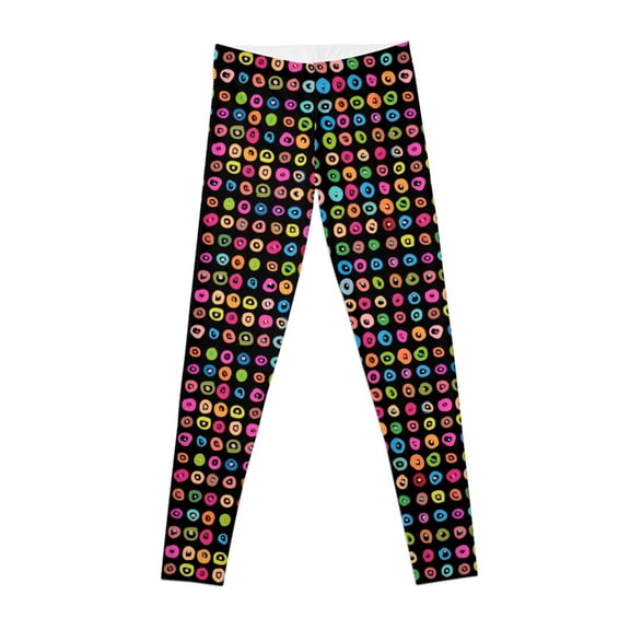Candy Dots-Licorice Leggings gym wear gym clothing woman gym for physical Womens Leggings