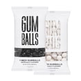 thumbnail image 1 of Candy Envy - Black and White 2 Pack Combo 1 Inch Gumballs - Approx. 113 Gumballs Per Bag - North American Made & Kosher Certified, 1 of 9