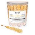 thumbnail image 1 of Candy Envy Gold Rock Candy Sugar Stick, Original Sugar Flavor, 36 Ct. Individually Wrapped, 1 of 6