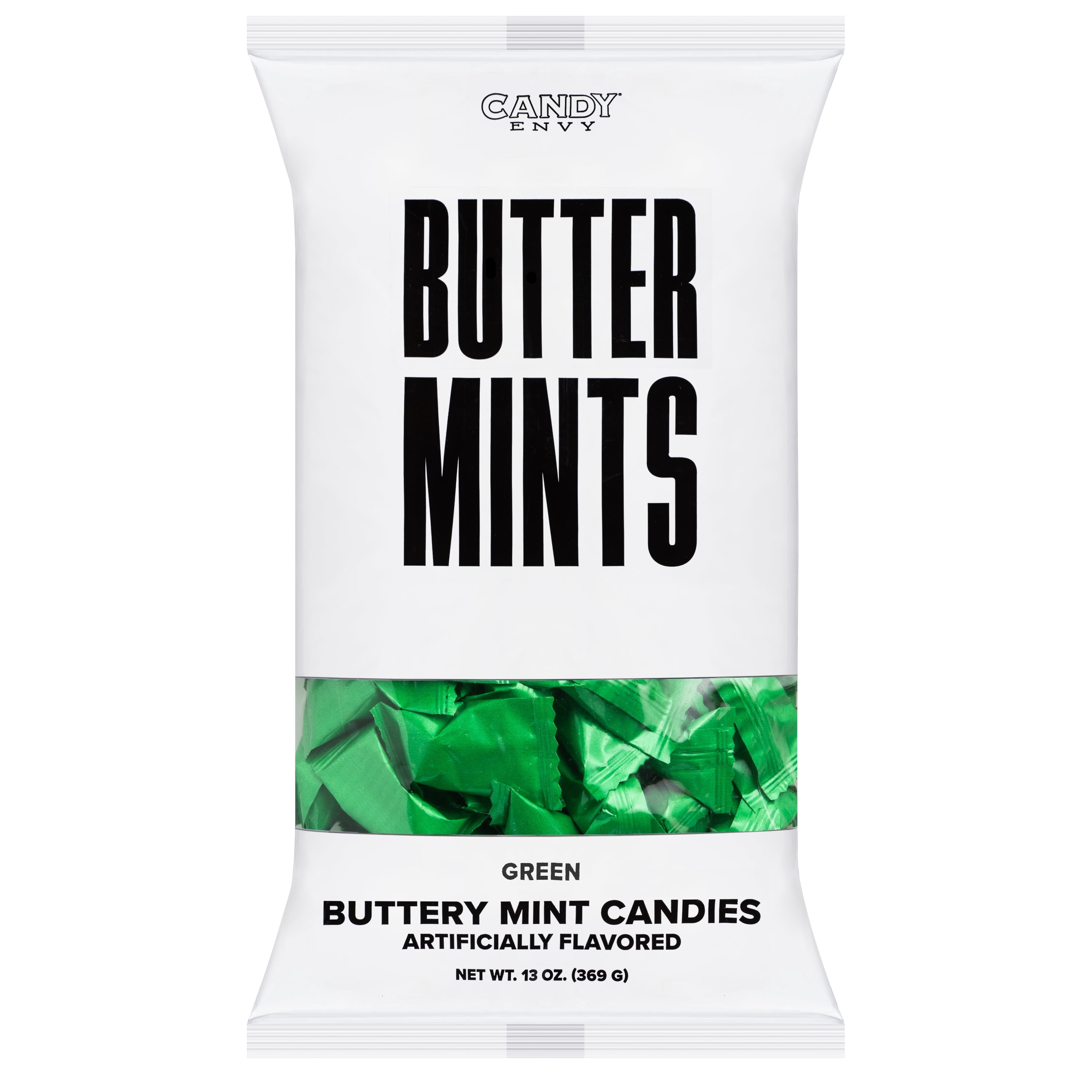 Mints Green Packet Candy Envy Green Buttermints, Bulk Party Pack, 13 oz Bag, Individually ...