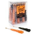 thumbnail image 1 of Candy Envy Halloween Rock Candy, Black and Orange, 18 Ct. Indiv. Wrapped, 1 of 6