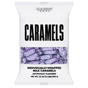 Candy Envy Lilac Individually Wrapped Caramels - 2 Pound Bag