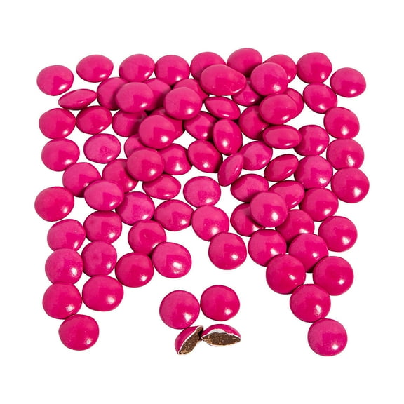 Fun Express Chocolate Gems Pink Milk Bulk 1088 Pc