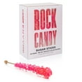 thumbnail image 1 of Candy Envy Pink Rock Candy, Cherry Flavor, 24 Count, Individually Wrapped, 1 of 7