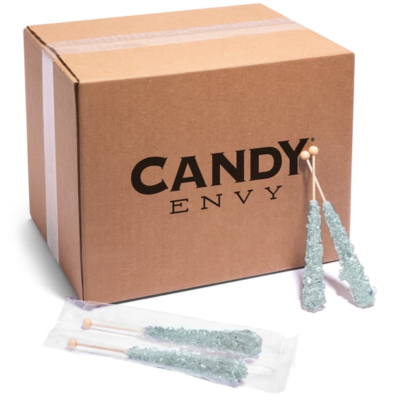 Candy Envy Silver Rock Candy, Original Sugar Flavor, 144 Ct. Indiv. Wrapped