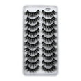 Candy Eyelash Packaging 3d Lashes Pack 25mm Natural Lashes Thin Band My