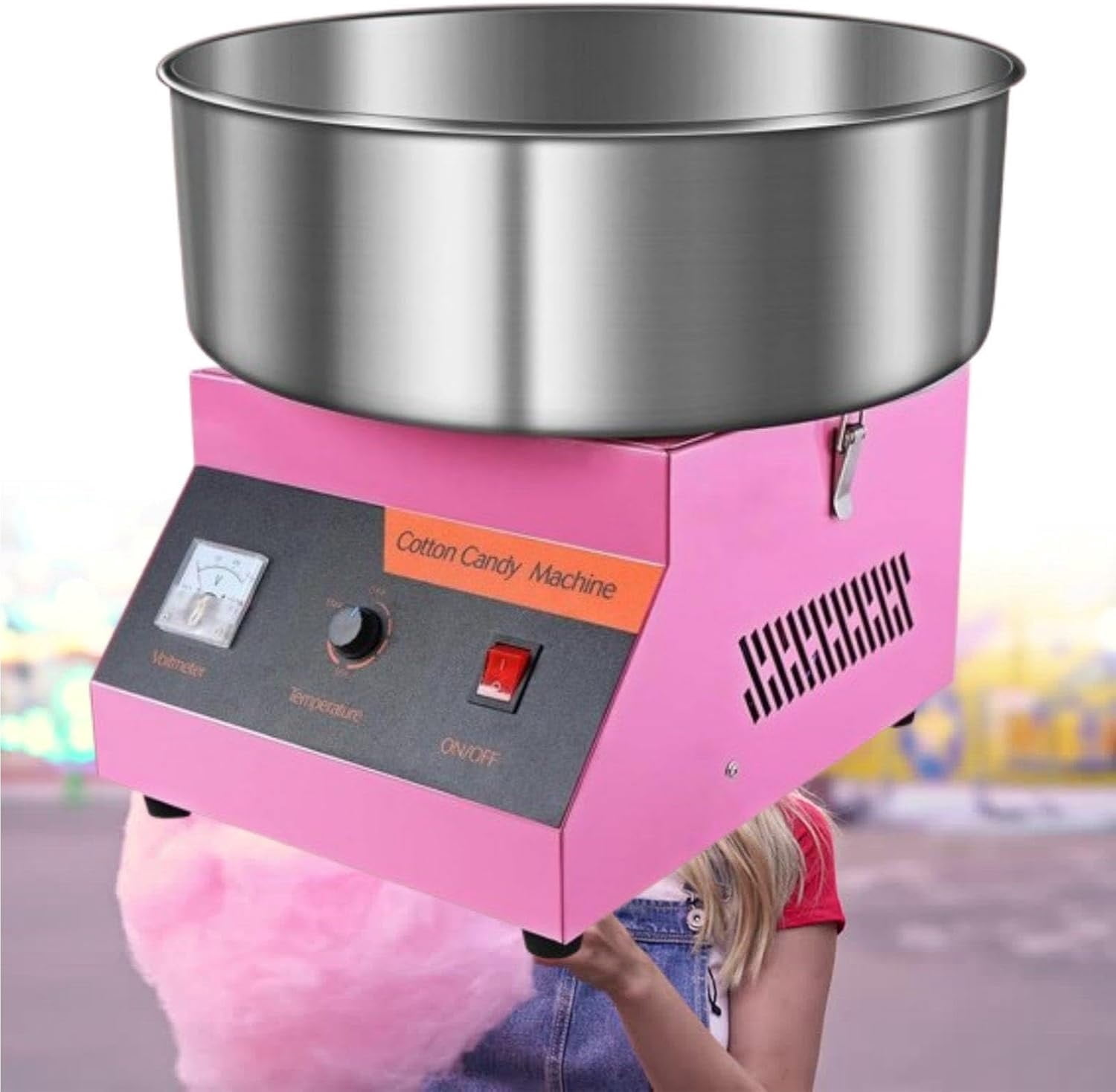 Candy Floss Machine Ø 52 Cm Cotton Candy Machine 1000W Cotton Candy ...