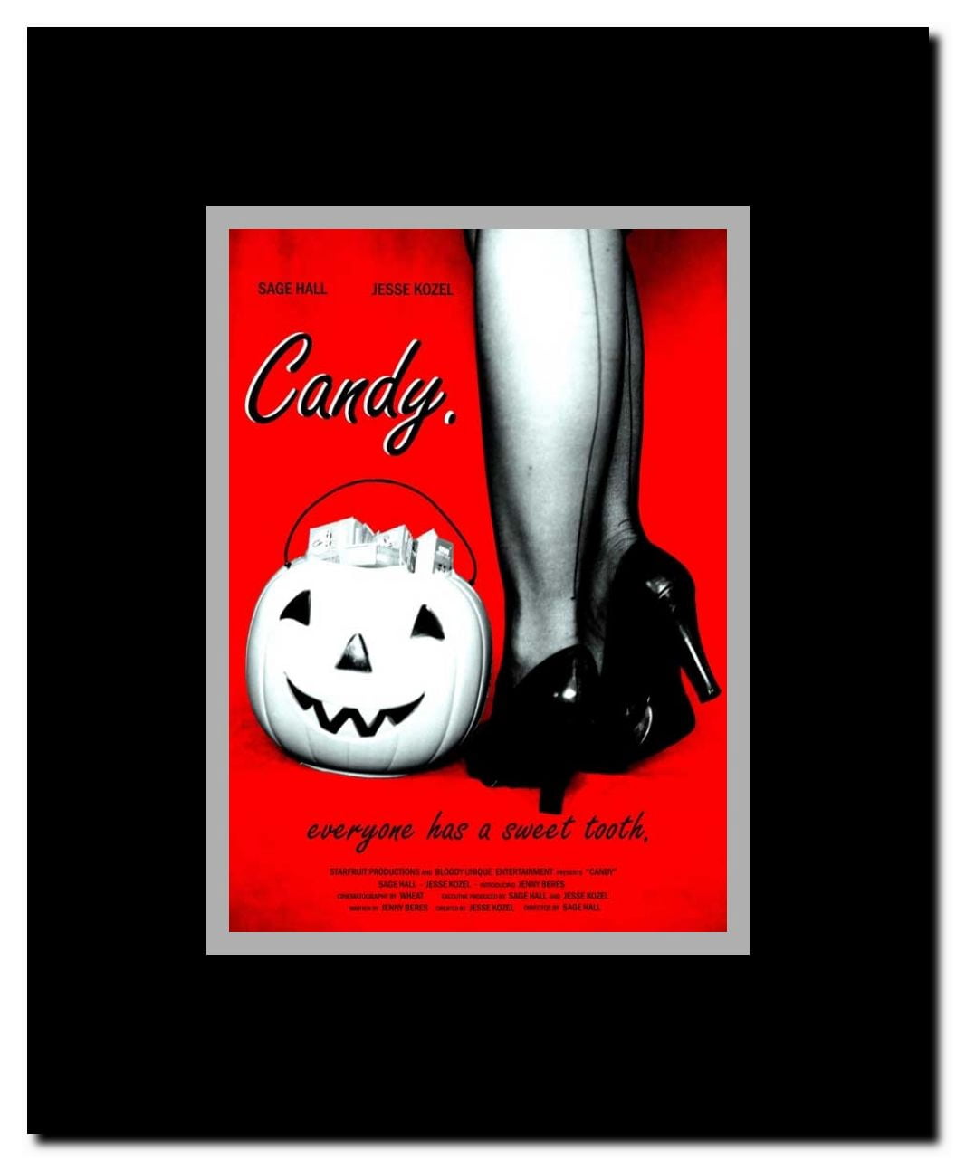 Candy. Framed Movie Poster