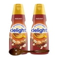 thumbnail image 1 of Candy Freezer Int'l Delight Shelf-stable Non-dairy Liquid Coffee Creamer.- Pack of Two (2) 32 fl oz Bottles (Hazelnut) with Wooden Spoon, 1 of 1