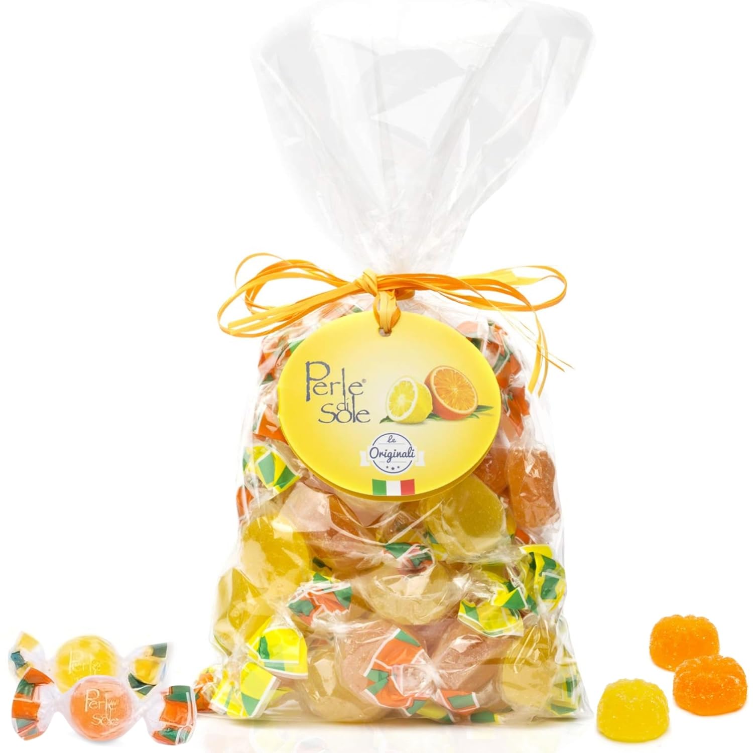 Candy From Italy Italian Fruit Jelly Candy Orange & Lemon Soft