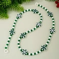 thumbnail image 1 of Candy Garland,37.4in Christmas Candy Cane Garland,Christmas Tree Garland,Artificial,Non-Lighted,Ideal for Christmas Tree,Fireplace,Indoor Decor(Green), 1 of 8