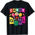 thumbnail image 1 of Candy Girls Candy Lollipop Lover Sweet Party National Day T-Shirt, 1 of 4