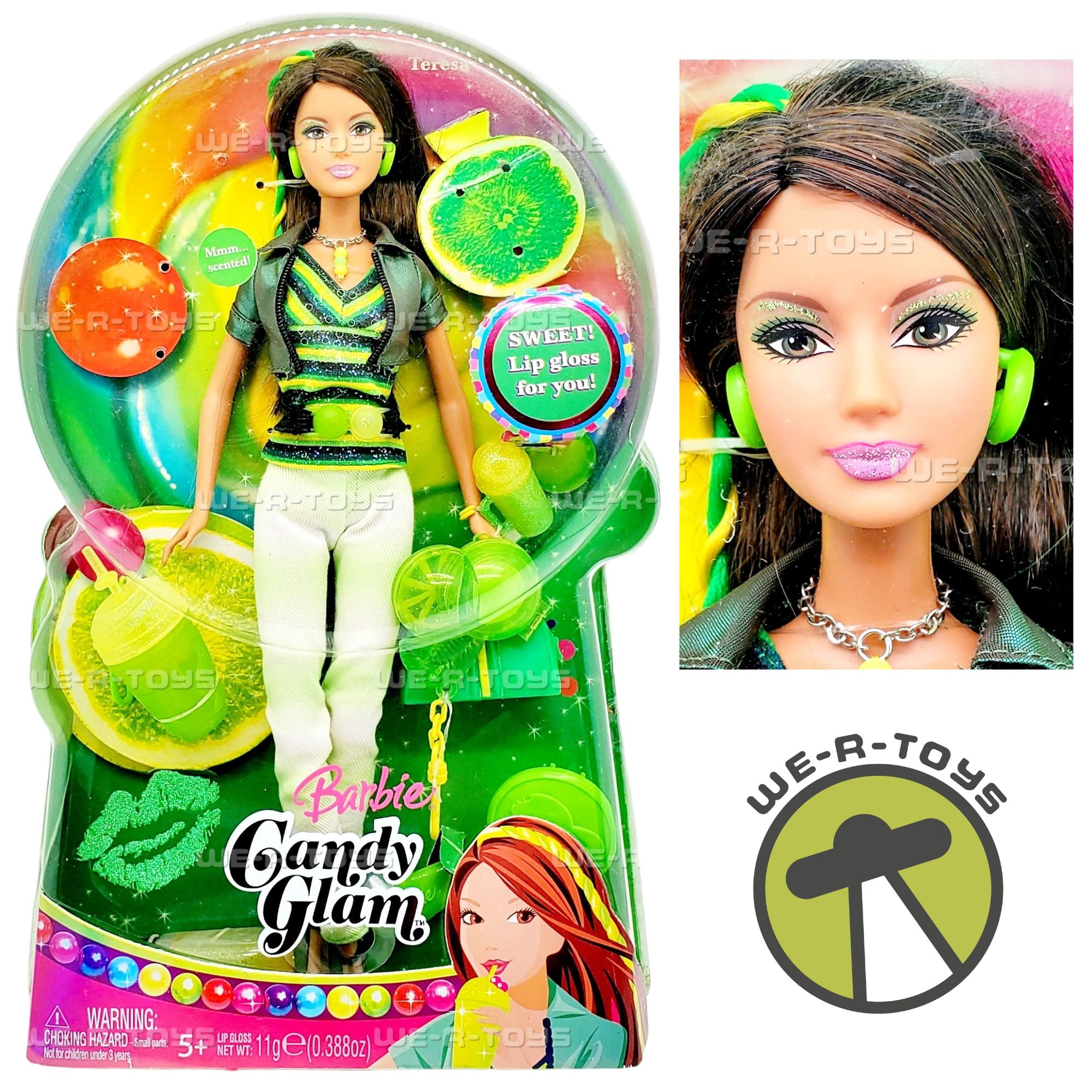 Barbie Candy Glam Teresa Doll 2008 Mattel N1471 - Walmart.com
