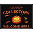 thumbnail image 1 of No More Candy Halloween Outdoor Sign No Trick We're Out Of Treats Yard Sign Halloween Decorations House Garden Patio Lawn Party Supplies 12x8 Inch 31th October Decor Fall Gift, 1 of 5