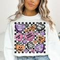 thumbnail image 1 of Candy Hearts Halloween Sweatshirt, Retro Halloween Sweatshirt,Halloween Sweatshirt, Spooky Vibes Shirt, Halloween Shirt, Pumpkin 190642, 1 of 5