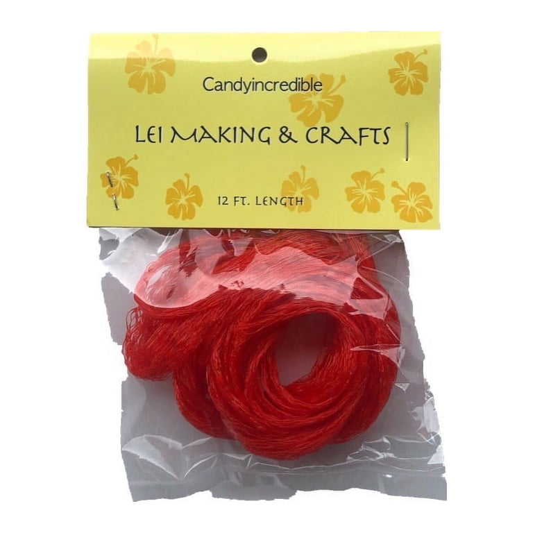 Candy Incredible Lei Net 12' Red - Walmart.com