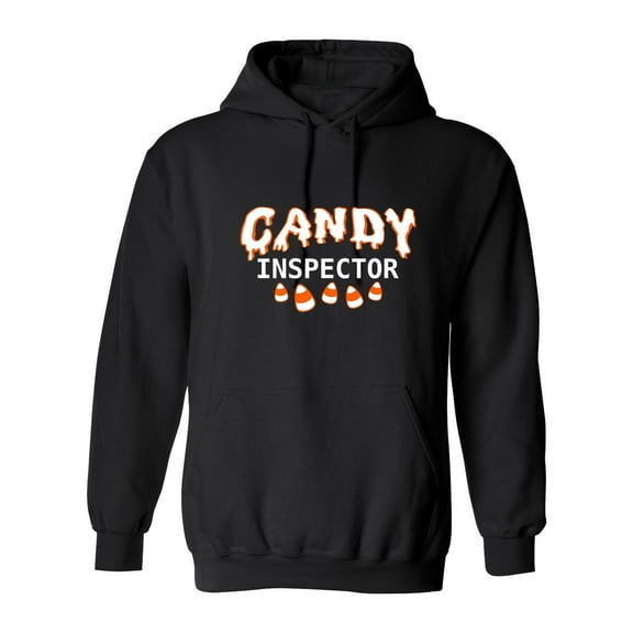 Candy Inspector Sarcastic Novelty Gift Idea Adult Humor Funny Men's Hoodies
