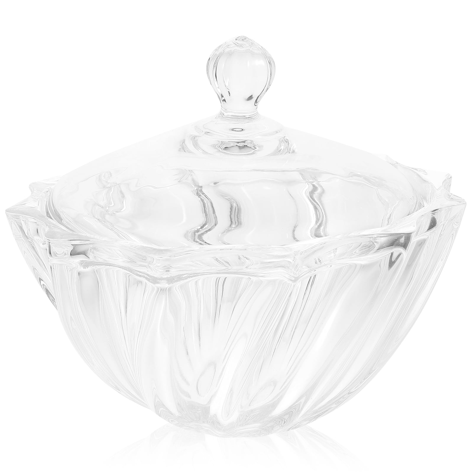 Candy Jar with Lid Glass Candy Jar Cookie Jar with Lid Household Candy