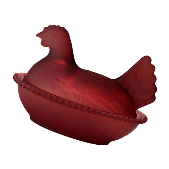 Candy Jar with Lid Hen on Nest Candy Dish,Candy Cookie Jar Biscuits Container