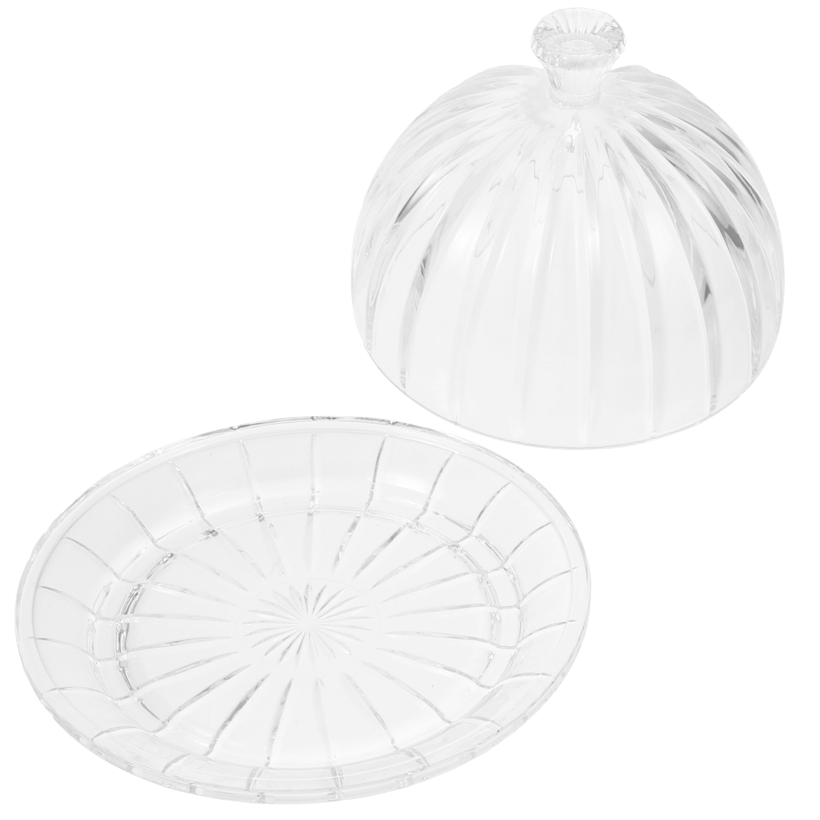 Candy Kitchen Decor Wedding Decor Covered Platter Food Stands for