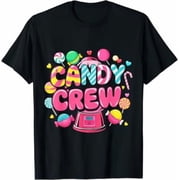 Candy Land Candy Crew Decorations Sweetie Candy Squad Party T-Shirt