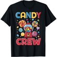 thumbnail image 1 of Candy Land Candy Crew Decorations Sweetie Candy Squad T-Shirt men and women can wear, black, white, gifts, 1 of 4