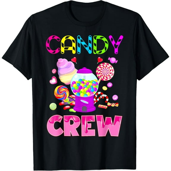 Candy Land Candy Crew Decorations Sweetie Candy Squad T-Shirt