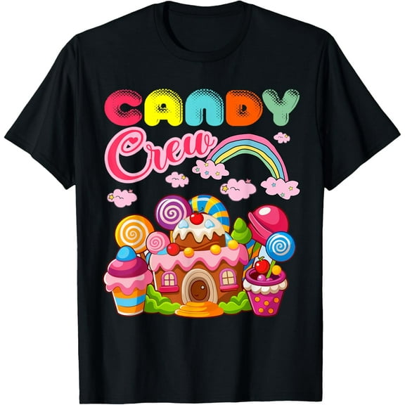 Candy Land Candy Crew Decorations Sweetie Candy Squad T-Shirt