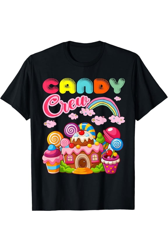 Candy Land Candy Crew Decorations Sweetie Candy Squad T-Shirt