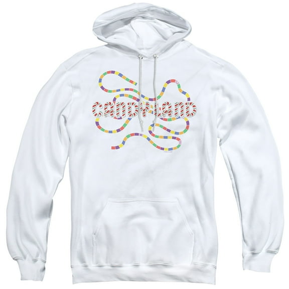 Candy Land Candy Land Board Adult Pullover Hoodie Sweatshirt White