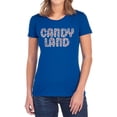 thumbnail image 1 of Candy Land Candy Land Logo Women's T Shirt, Royal, Large, 1 of 6