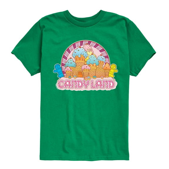 Candy Land - Castle - Boy's Toddler And Youth Short Sleeve T-Shirt