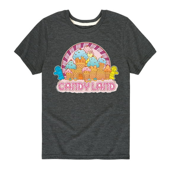 Candy Land - Castle - Boy's Toddler And Youth Short Sleeve T-Shirt