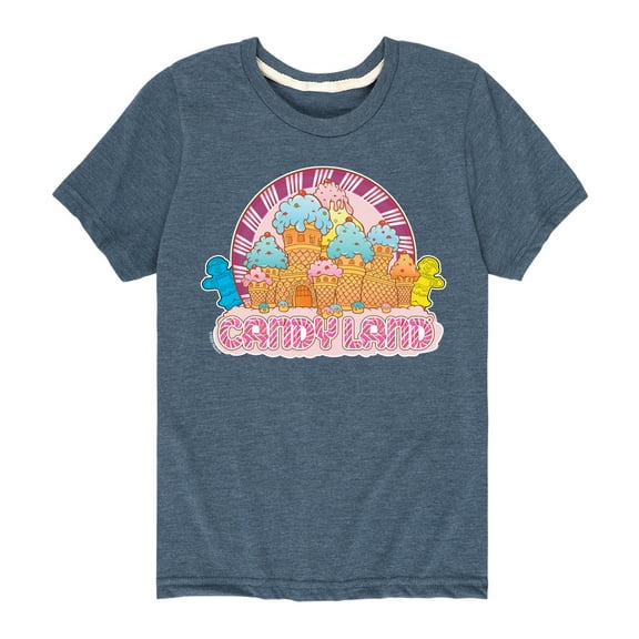 Candy Land - Castle - Boy's Toddler And Youth Short Sleeve T-Shirt