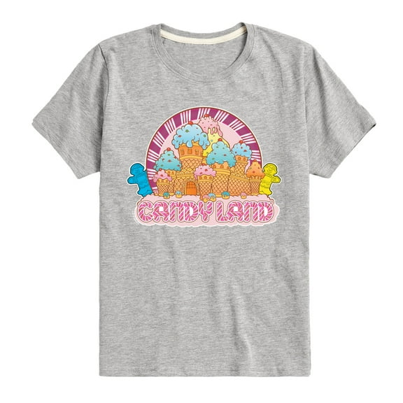 Candy Land - Castle - Boy's Toddler And Youth Short Sleeve T-Shirt