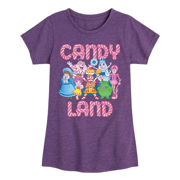 Candy Land - Character Group - Girls Fitted Short Sleeve T-Shirt