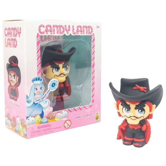 Candy Land CheeBee Cuties Lord Licorice PVC Figure