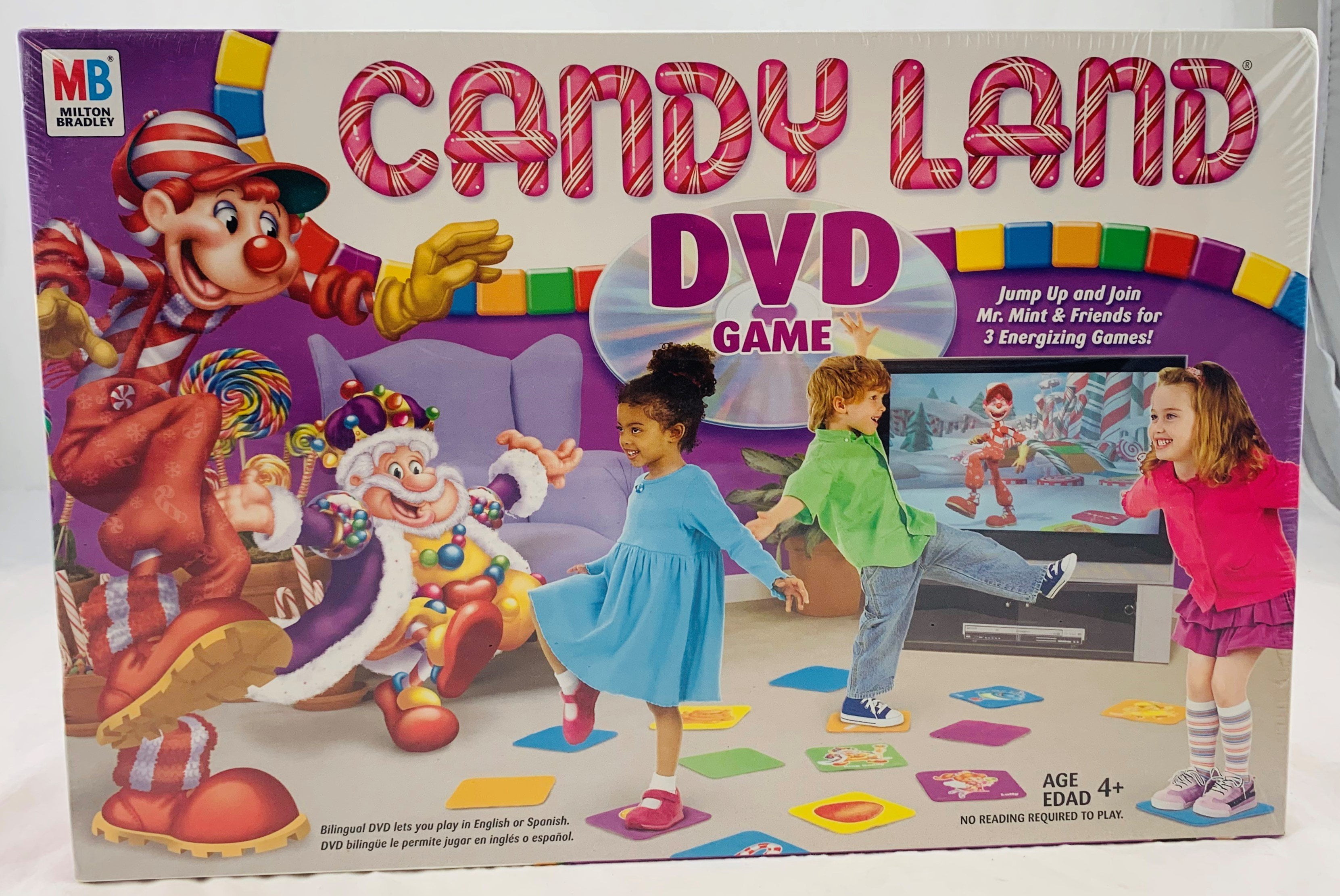 Candy Land Dvd Game - 2005 - Milton Bradley