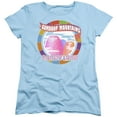 thumbnail image 1 of Candy Land Gumdrop Mountains S/S Women's T-Shirt Light Blue, 1 of 1